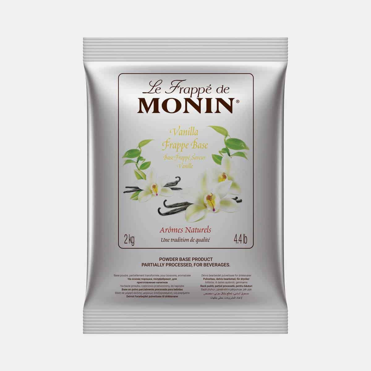 MONIN - Frappe Vanilla - 1Kg/2.2Lb - Le Frappé de Monin