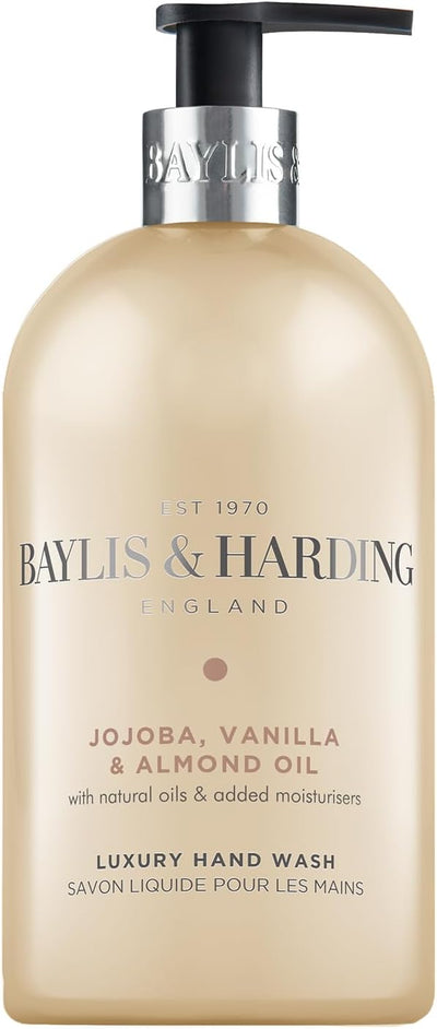 BAYLIS & HARDING - HAND WASH - Jojoba, Vanilla & Almond Oil - 500ml