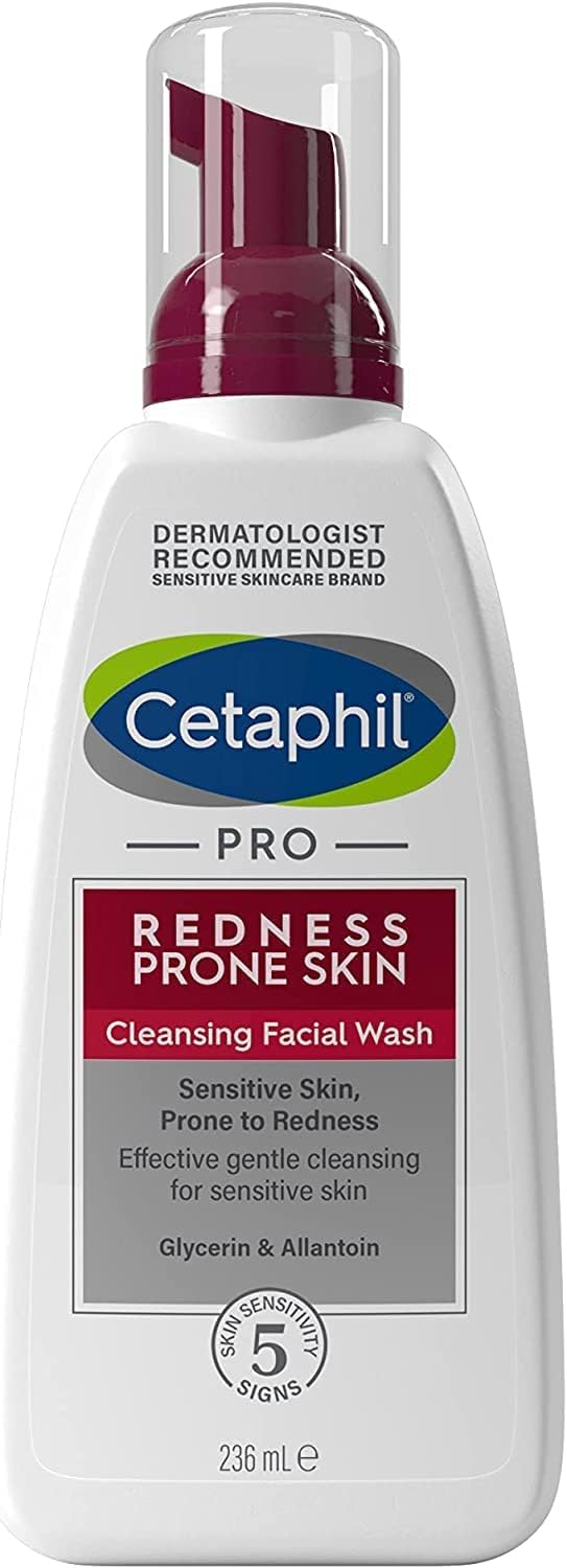 Cetaphil - Pro - Redness - Prone Skin - Cleansing Facial Wash - 236 ML