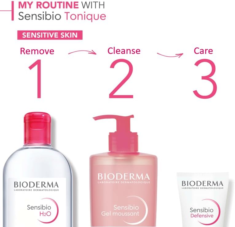 BIODERMA - Sensibio Gel Moussant - Soothing Micellar Cleansing Gel - 500ML
