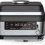 Nutricook - Smart Indoor Grill & Air Fryer XL - NC-AFG960 - Grilling & Air Frying - Black & Aluminium - 2 Years Warranty