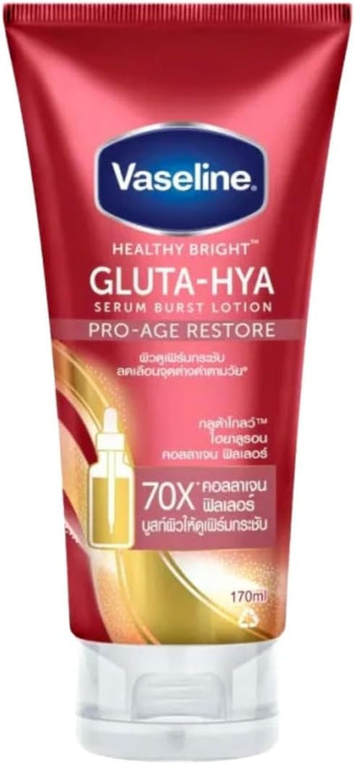 Vaseline - GULTA-HYA - PRO-AGE RESTORE - SERUM BRUST LOTION - (1X12) 300ml