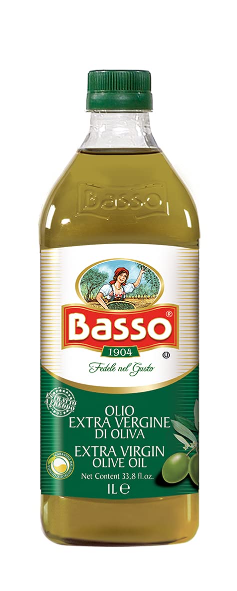 Basso - Italian - Extra Virgin Olive Oil - 1L (1000 ML)Basso - Italian - Extra Virgin Olive Oil - 1L (1000 ML)