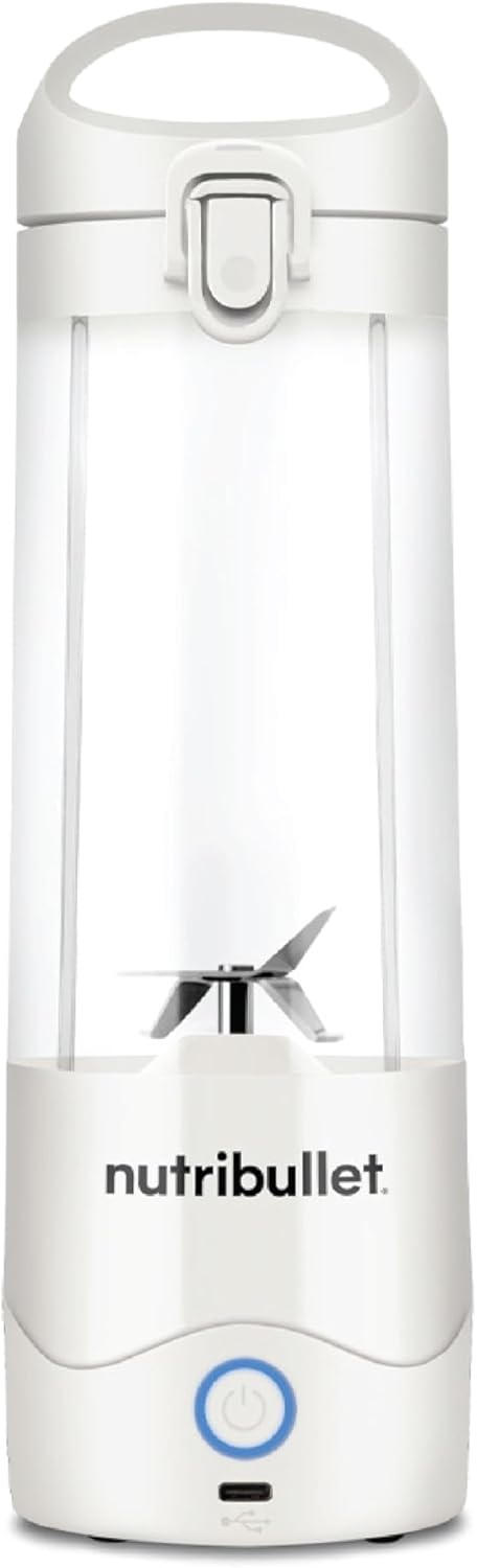 Nutribullet - Portable Blender - NB-PB475W - On-The-Go - White - 1 Year Warranty - 475ML