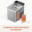 Nutricook - Ice Makers - Specialty - NC-ICY510S - Cold Refreshments - Aluminium Silver - 2 Years Warranty