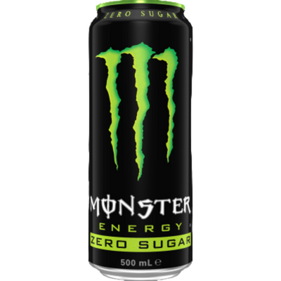 MONSTER ENERGY DRINK - ZERO SUGAR - 500ml - Qtn / 12 Each