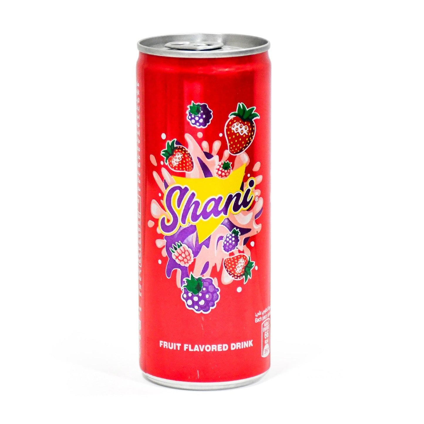 SHANI - Fruit Flavored Drink - BERRY FLAVORED - 250ml Can