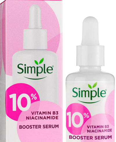 Simple - 10% Vitamin B3 - Niacinamide Booster Serum - (1X10) 30ml