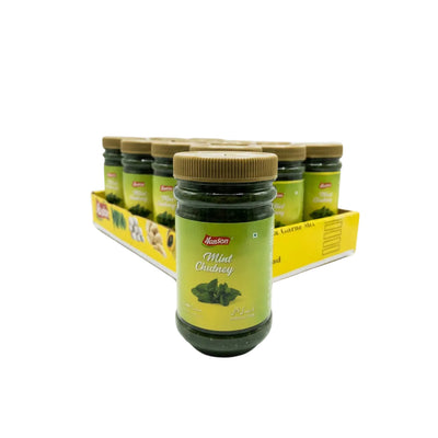 Hanson - MINT CHUTNEY - Pet Jar 330gm - Pack of 12 - 3.96kg