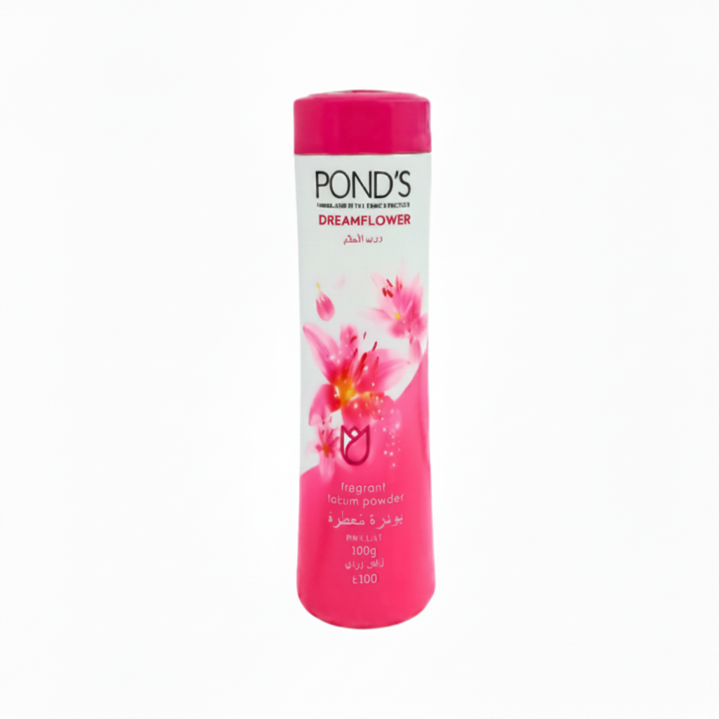 POND'S - FRAGRANT TALCUM POWDER - DREAM FLOWER - PINK LILY - 100gm