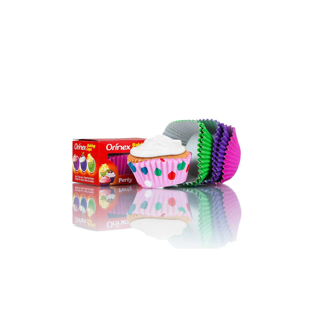 Orinex - Baking Cups Party - Baking - Paper Liners - 54-Pack - Birthday Festive Prints