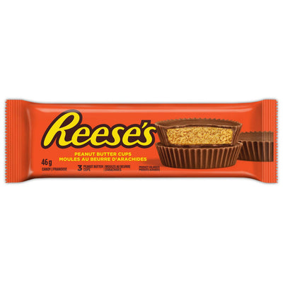 REESE'S - 3 Peanut Butter Cups - 2.2 kg - 48 Count @46g each