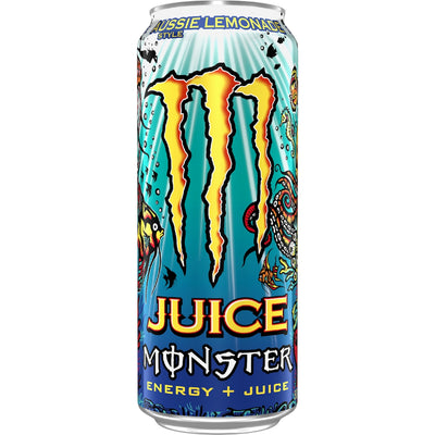 MONSTER ENERGY DRINK - AUSSIE LEMONADE STYLE - 500ml -  Qtn / 12 Each