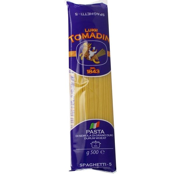 Luigi Tomadini - Spaghetti №5 - Pasta - 500g x12ct