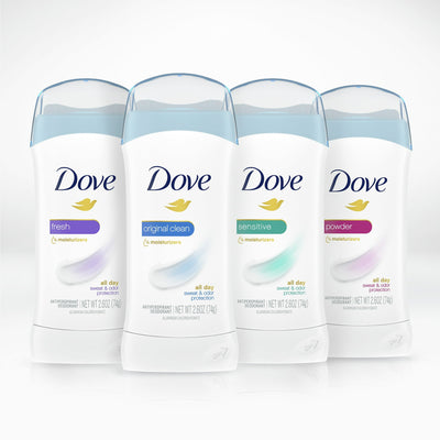 Dove Sensitive - Anti-Perspirant - Deodorant Stick - Original Clean - 2.60 oz (74gm)