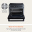Nutricook - 24L - Streami Oven + Air Fryer - 11 In 1 - NC-ST01K - Steam Infusion - Black - 2 Years Warranty