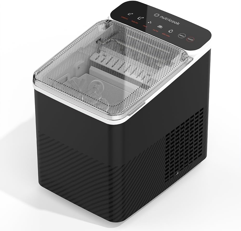 Nutricook - Ice Maker - Specialty - NC-ICY510K - Cold Refreshments - Black - 2 Years Warranty