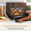 Nutricook - 24L - Streami Oven + Air Fryer - 11 In 1 - NC-ST01K - Steam Infusion - Black - 2 Years Warranty