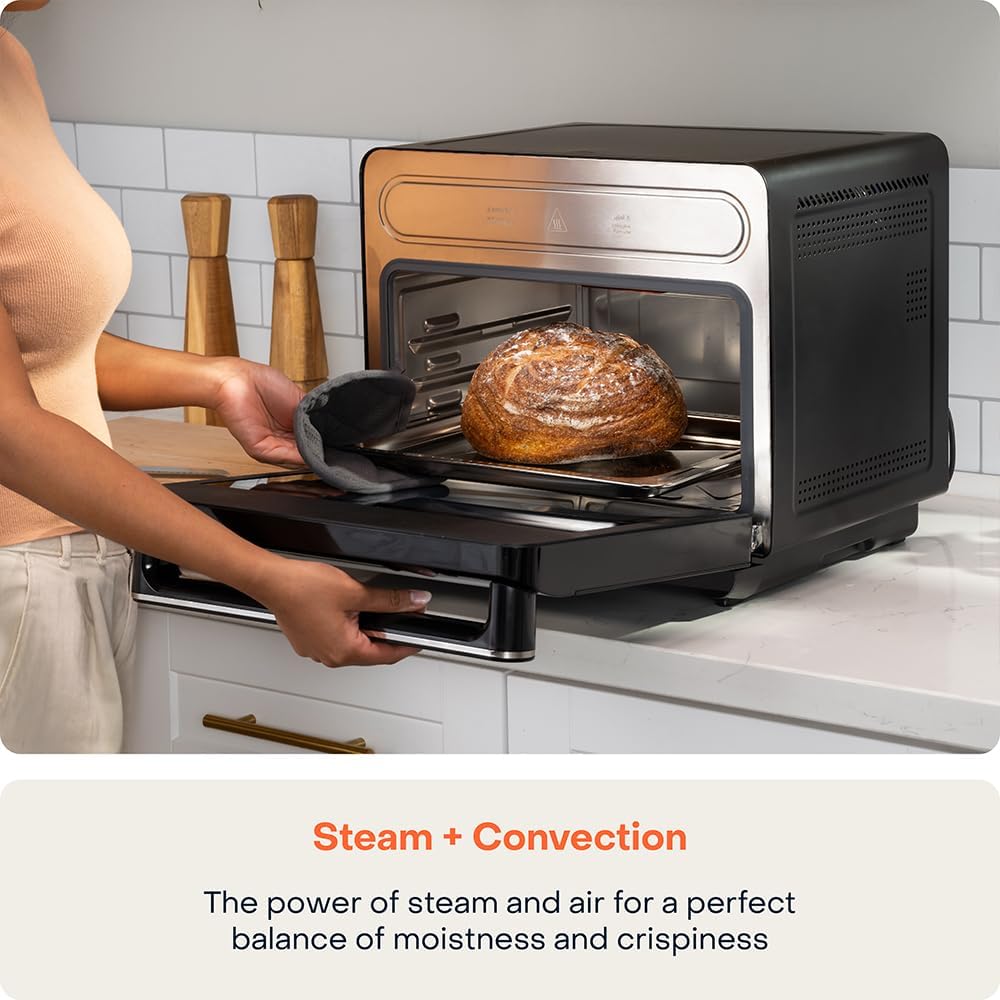 Nutricook - 24L - Streami Oven + Air Fryer - 11 In 1 - NC-ST01K - Steam Infusion - Black - 2 Years Warranty