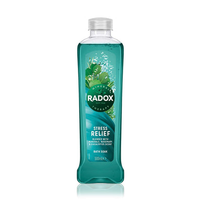 Radox - Stress Relief - Bath Soak (500 ml) - Rosemary, Eucalyptus, minerals