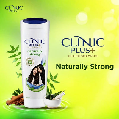 Clinic Plus + Naturally Strong - Health Shampoo with Herbal Extracts - 355ml