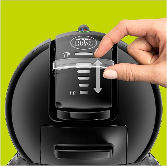 De'Longhi - Nescafe - Dolce Gusto - Mini Me Coffee Capsule Machine by DeLonghi - Grey & Piano Black - EDG155.BG