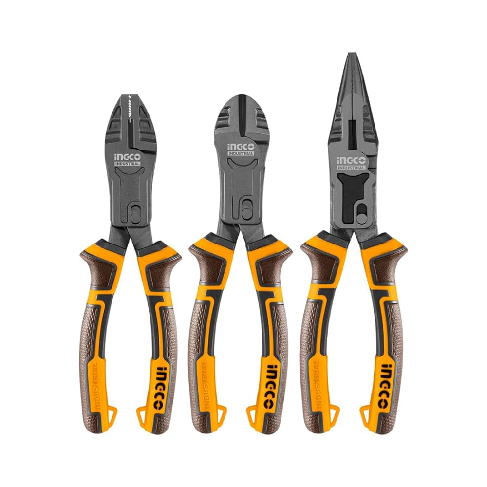 INGCO -  3 Pcs compound action pliers set  HKCPS5831