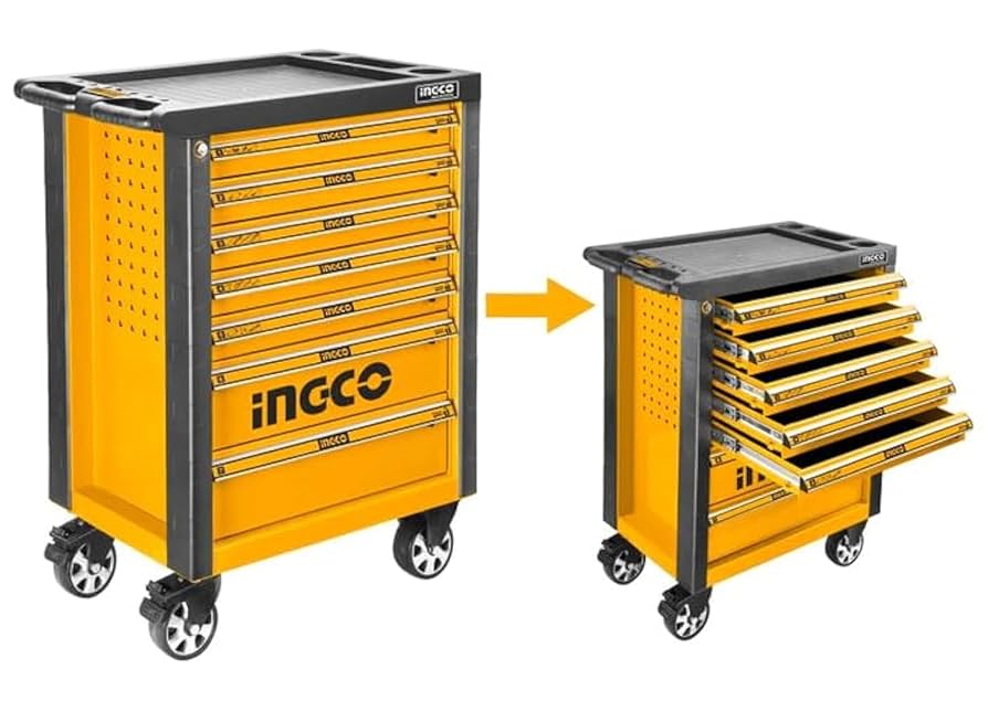 INGCO -  Roller cabinet wiht 7pcs drawer HDTC01072