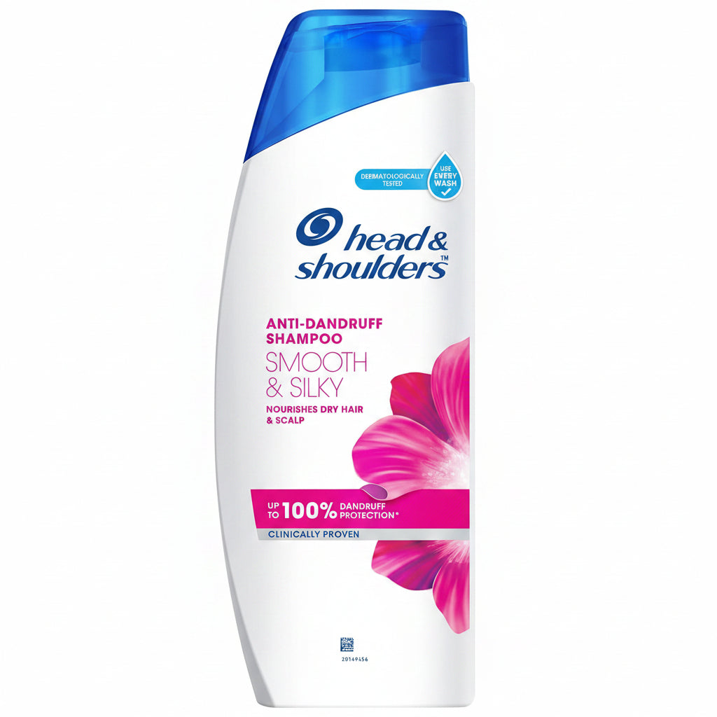 head & shoulders - ANTI-DANDRUFF SHAMPOO - SMOOTH & SILKY - 185ml
