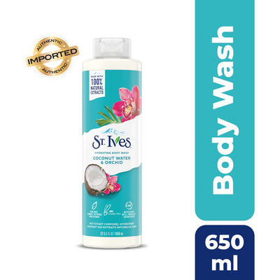 St. Ives - Coconut Water & Orchid - Hydrating Body Wash - 650 ml / 22oz