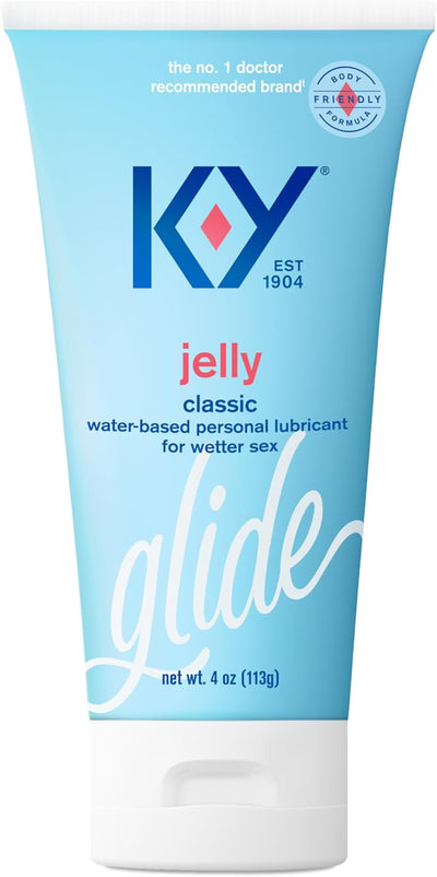 K Y Jelly - Water Based - Personal Lubricant - 4Oz - 113Gm