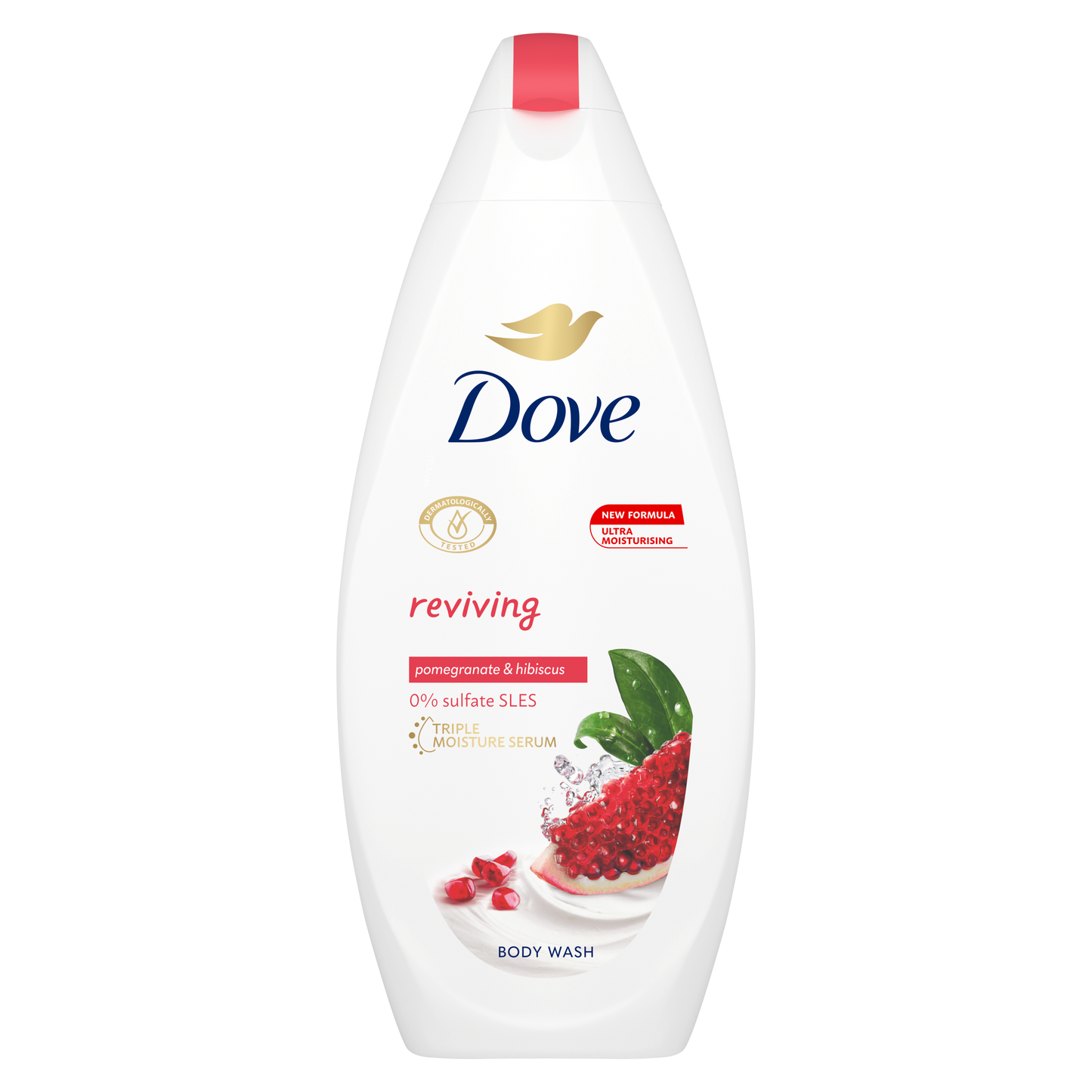 Dove - Reviving - Body Wash - Pomegranate & Hibiscus - 250ML