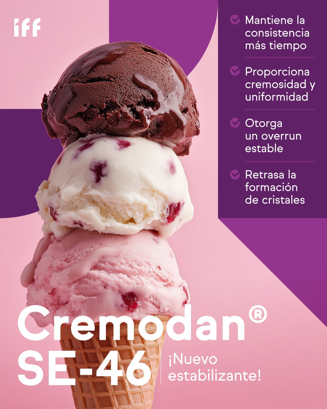 Danisco - CREMODAN® - SE46 - Ice Cream Stabilizer - 1 Kg