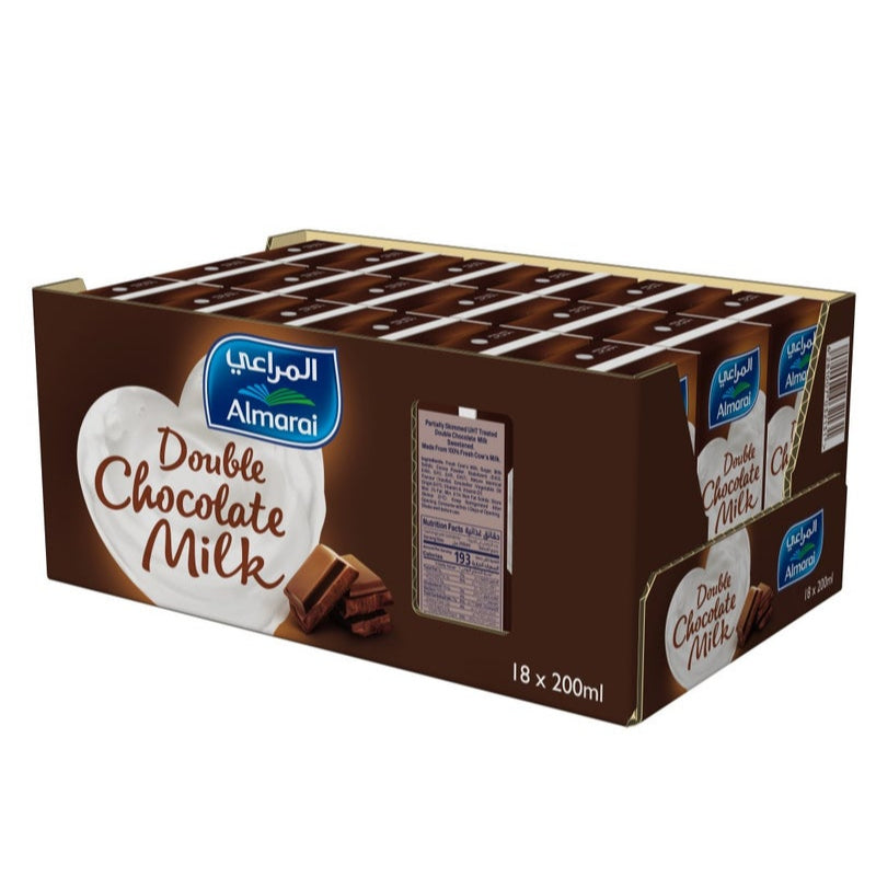 Almarai - CHOCOLATE MILK - 200ml Box - 18 Pack Carton