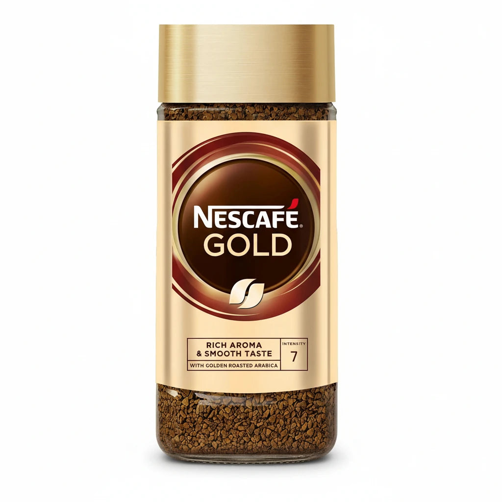 NESCAFÉ - GOLD BLEND Coffee - Instant - Glass Bottles - 190 gm
