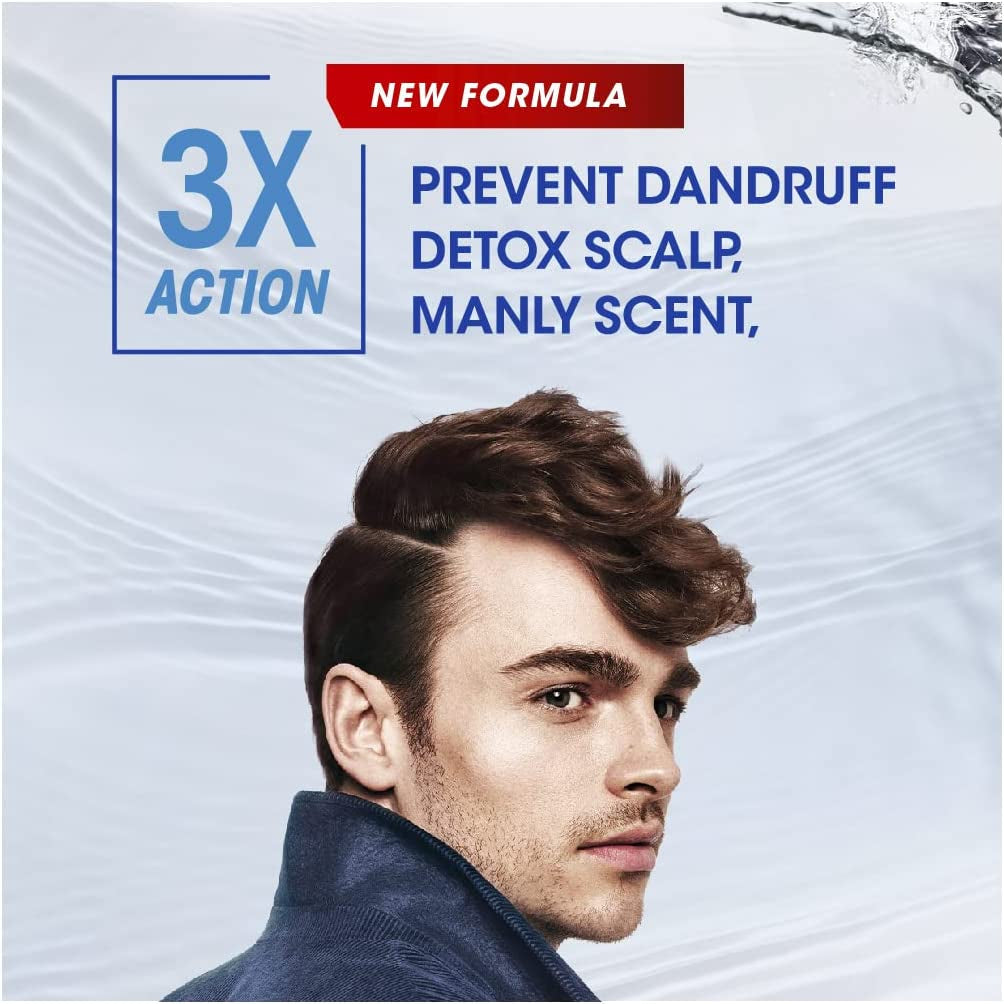 Head & Shoulders - Ultra Men - 2in1 - Deep Clean - Anti-Dandruff Shampoo & Conditioner for Itchy Scalp - 550 ml