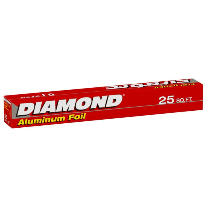 Diamond - Standard Aluminum Foil - 12" - 25sqft