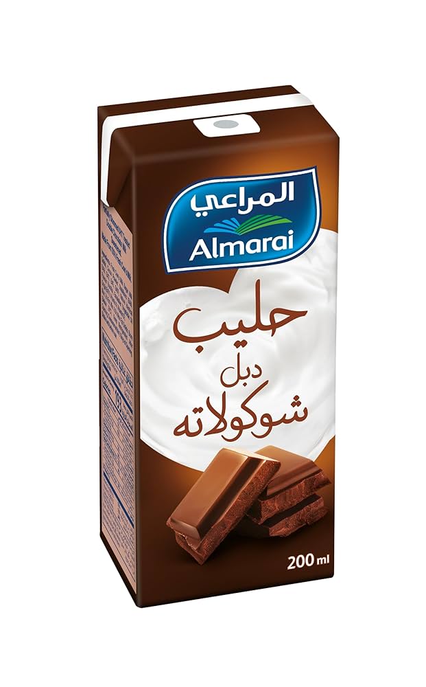 Almarai - DOUBLE CHOCOLATE MILK - 200ml X 18