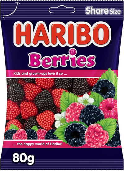 HARIBO - Berries - 80gm - 24 CT