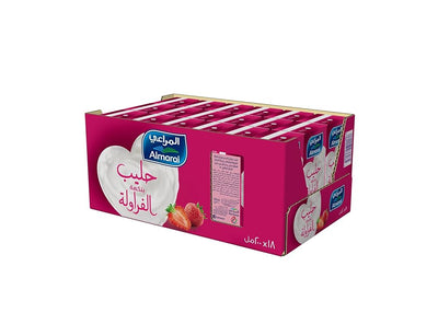 Almarai - STRAWBERRY MILK - 200ml X 18
