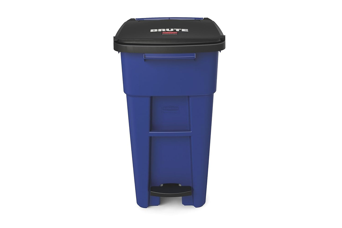 Rubbermaid - Commercial Products - Rollout Garbage Can (with Wheels) 120 L (32 Gallon) - Blue (1971946)