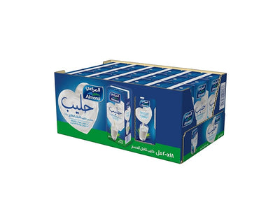 Almarai - PLAIN MILK FULL FAT - 200ml X 18