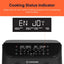 Nutricook - 8.5L - Air Fryer Duo Vision 2 - NC-AFD185V - Dual Zone Cooking - Black - 2 Years Warranty