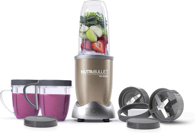 Nutribullet - Personal Blender - NB9-1212 - High Power Blending - Champaign - 1 Year Warranty