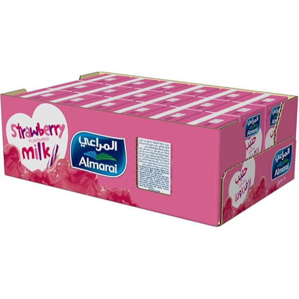 Almarai - STRAWBERRY MILK - 200ml Box - 18 Pack Carton