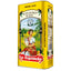 La Espanola olive oil can with a woman holding a jar in a scenic background