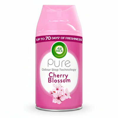 AIR WICK - PURE 24/7 - CHERRY BLOSSOM - Room Air Freshener - Auto Spray - 204ml