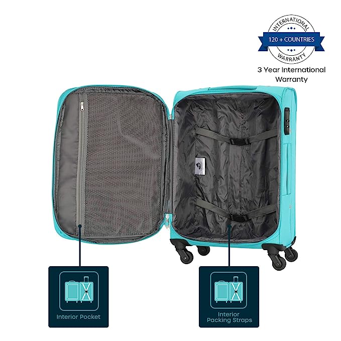 American Tourister - KAMILIANT - ZAKA-Aquamarine ( 1 PCS ) - Small