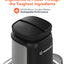 Nutricook - Choppi XL - Chopper - NC-CH1200 - Meal Prep - Black - 2 Years Warranty - 1 Glass Bowl