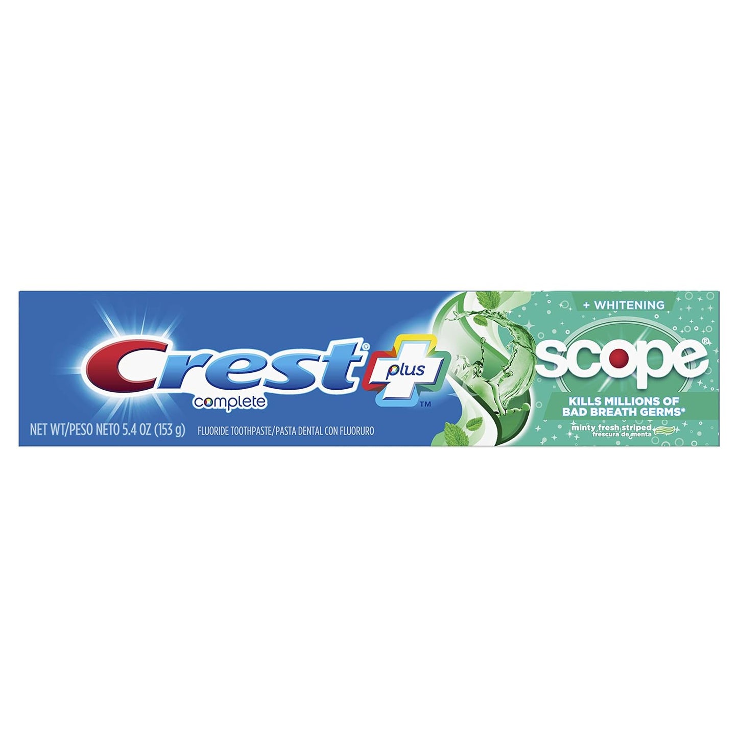 Crest - Tooth Paste - USA - Complete Plus Scope Whitening - 5.4 Oz/153G